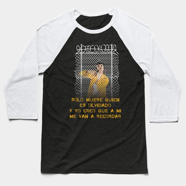 Zulema Zahir's Spanish Quote Baseball T-Shirt by Raimondi